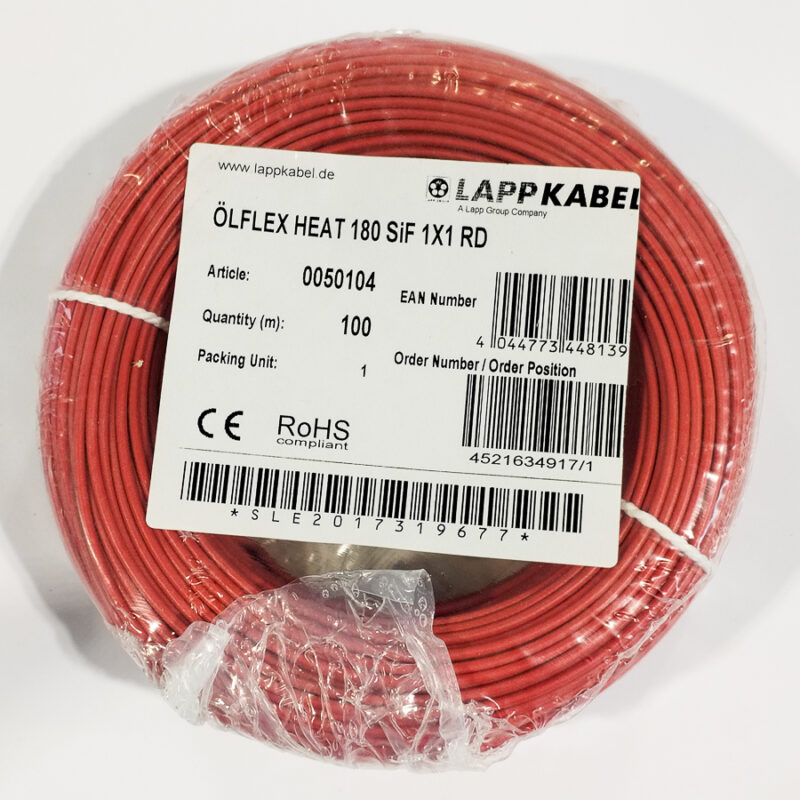 OLFLEX HEAT 180 SIF 1х1 RD Кабель 0050104 ПРОВОДА (в метрах)